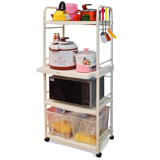 Guo Shop- Estante De Almacenamiento De Cocina Extraíble De 4 ...