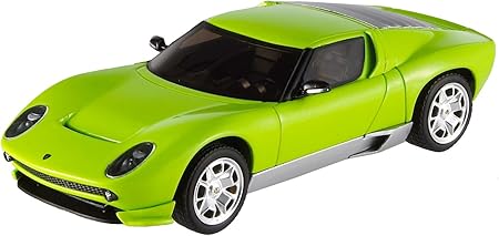 Amazon Mattel マテル 1 43 ランボルギーニ ミウラ コンセプトカー グリーンメタリック エリート ミニカー ダイキャストカー おもちゃ