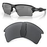 Oakley Authentic Flak 2.0 XL OO9188 REPLACEMENT Lenses+ Bundle Microfiber Pouch -FRAMES NOT INCLUDED