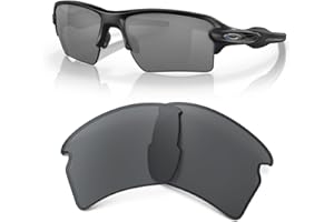 Oakley Authentic Flak 2.0 XL OO9188 REPLACEMENT Lenses+ Bundle Microfiber Pouch -FRAMES NOT INCLUDED