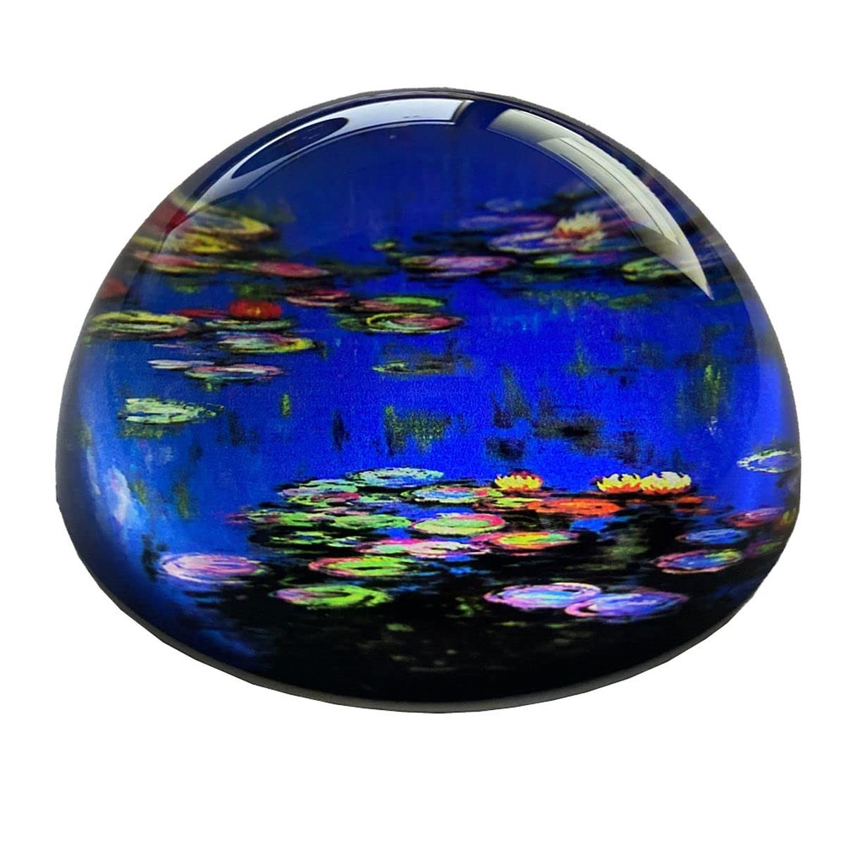 John Beswick PMO1 Monet Water Lilies Paperweight