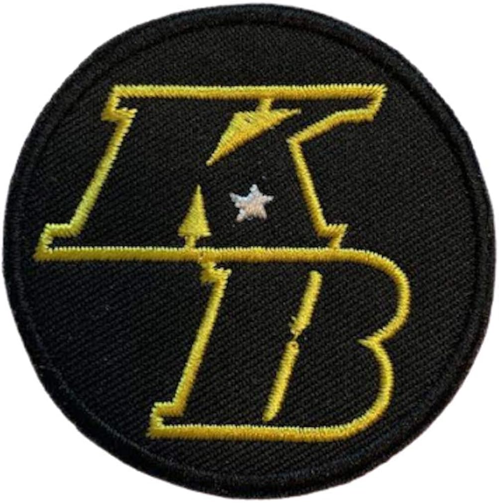 Amazon Com Kb Memorial Iron On Circle Patch For Basketball Jersey Hoodie Shirt Hat Jewelry