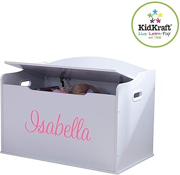 kidkraft personalized toy box