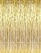 Metallic 3 ft X 8 ft. Gold Foil Fringe Curtains Door Window Curtain Party Decoration- (Gold, 3' X 8'- Pack of 3)