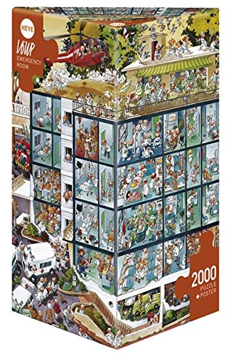 Heye Emergency Room 2000 Piece Jean-Jacques Loup Jigsaw Puzzle