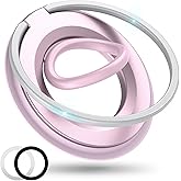 [2025 Upgrade] Magnetic Phone Grip for MagSafe, 360° Rotation Phone Ring Grip Stand, Finger Kickstand Two-Sided Magnet Compatible with iPhone 17/16/15/14/13/12/11 Pro/Max MagSafe Accessories