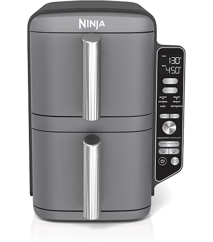 DIFFER&DEEPERピエルトラファミングバンドC50g×2個 Amazon.com: Ninja SL400 DoubleStack XL 2-Basket Air Fryer, 10 QT