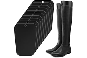 Zornaveli Boot Shaper, 10 Pieces 16 Inch Boot Inserts to Keep Shape & Stand Tall‌, Black Tall Boots Insert Stand Up & Prevent