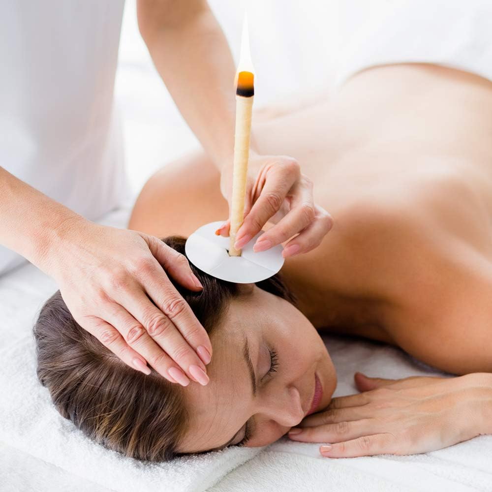 Ear Candles GLAMZA Premium Hopi Ear Candles for Blocked Ears, All Natural Ear Wax Remover 100% Organic Ear Wax Candles - Image 4