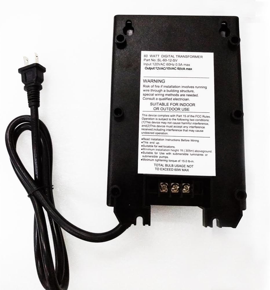 Hampton Bay LowVoltage 60Watt Landscape Transformer NEAT Lighting