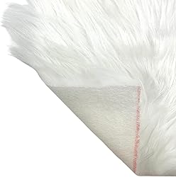 Ice Fabrics Faux Fur Fabric Squares - 14x14 Inches