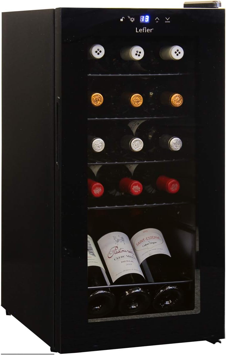 ワインセラー ルフィエール C15sl コンプレッサー式 15本 本体カラー ブラック 家庭用 送料無料 セラー 1年保証 コンプレッサー式 業務用 薄型 スリム ひとり暮らし 新生活 P B ルフィエール ワインセラー 通販 Amazon