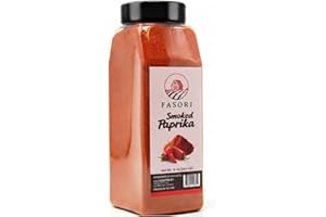 Fasori Smoked Paprika Powder 16 oz (453 g) – Oak Wood Smoked Paprika Spice, Bold Smoky Flavor, Perfect for Cooking, BBQ & Grilling
