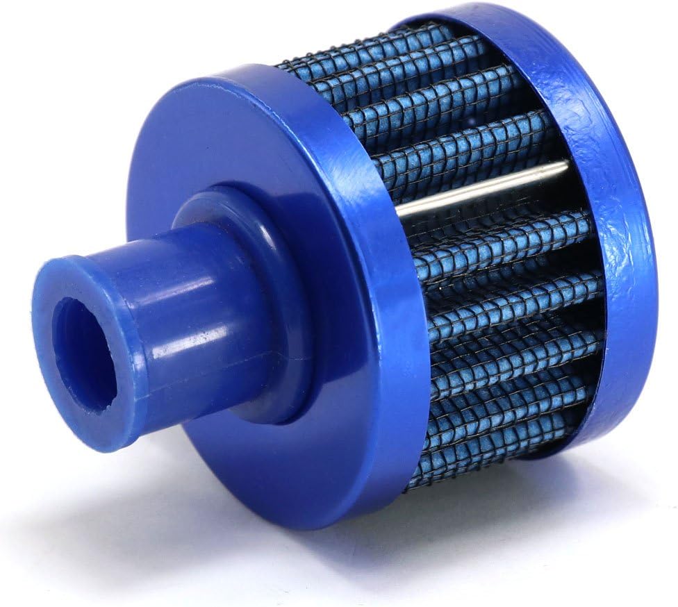 SmartSpec Mini Air Filter 12mm Motorcycle Crankcase Breather Filter