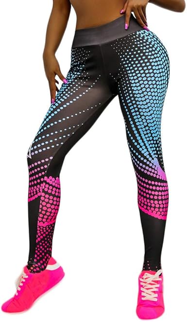 Lunule Mujer Pantalones Deportivos de Cintura Alta Ajustados ...