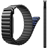 TiMOVO Magnetic Sport Soft Silicone Band Compatible with Fitbit Air | Lightweight Active Bands Compatible with Fitbit Air Women Men, Adjustable Sweatproof Wristband for Fitness, Sleep, Daily Wear