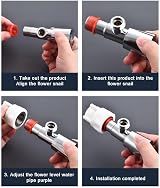 SNXLXUR Leak-Proof Sealing Gasket Silicone Plug for Faucet Triangle Valve view 5