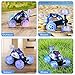 Aockis Toys for 3-12 Year Old Boys, Remote Control Car for Kids Double Sided 360°Spins & Flips Stunt RC Cars Toys with LED Lights