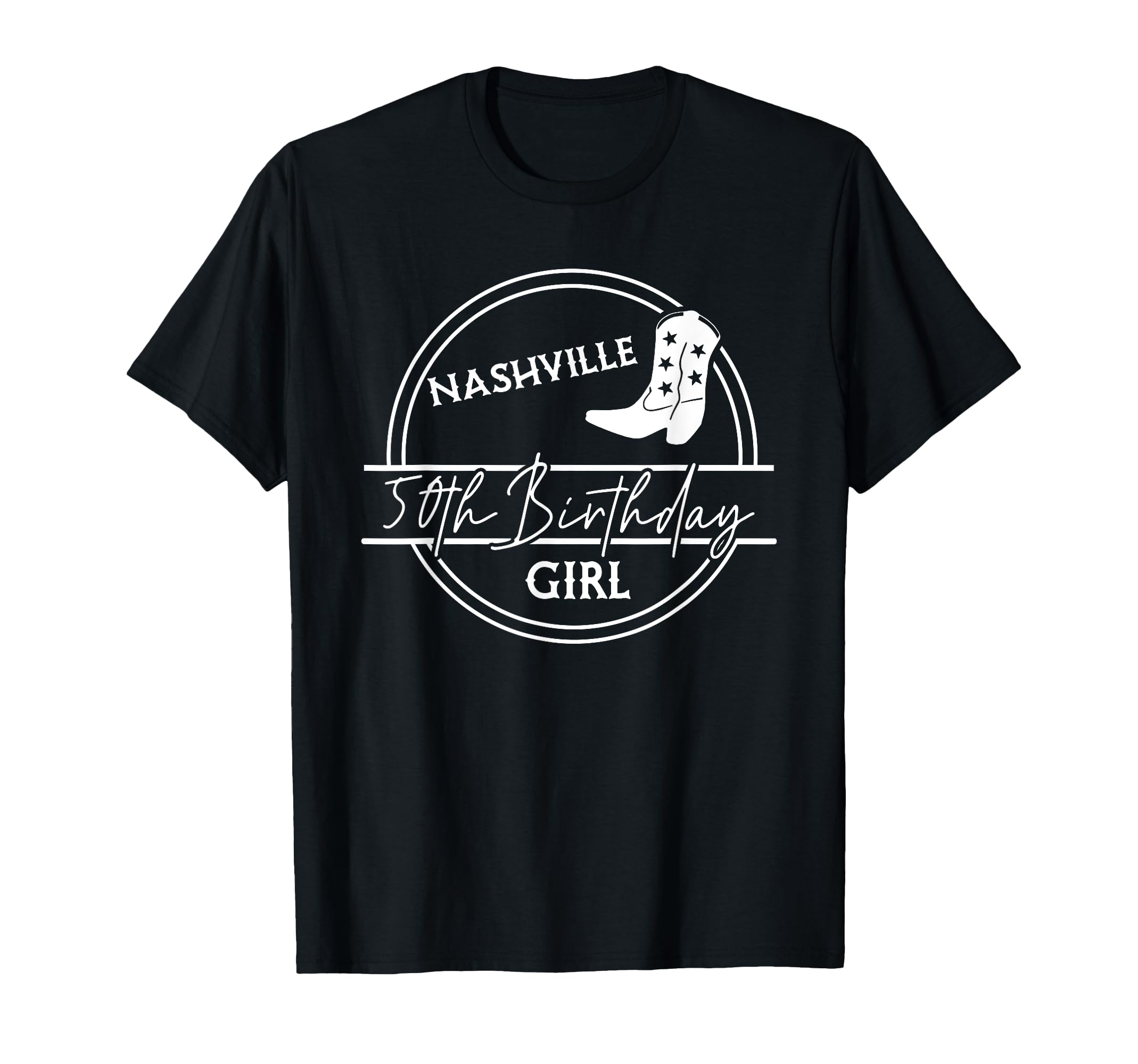 Photo 1 of ****STOCK PHOTO SIMILAR TO ITEM****
Nashville 50th Birthday Crew & Nashville 50th Birthday Girl T-Shirt L