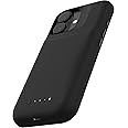 mophie Juice Pack Battery Case for iPhone 16 - Slim Charging Case, Magnetic Back for Wallets & Mounts, +50% Extra Battery Life, Enhanced 6-Foot Drop Protection, Sustainable Material, Black