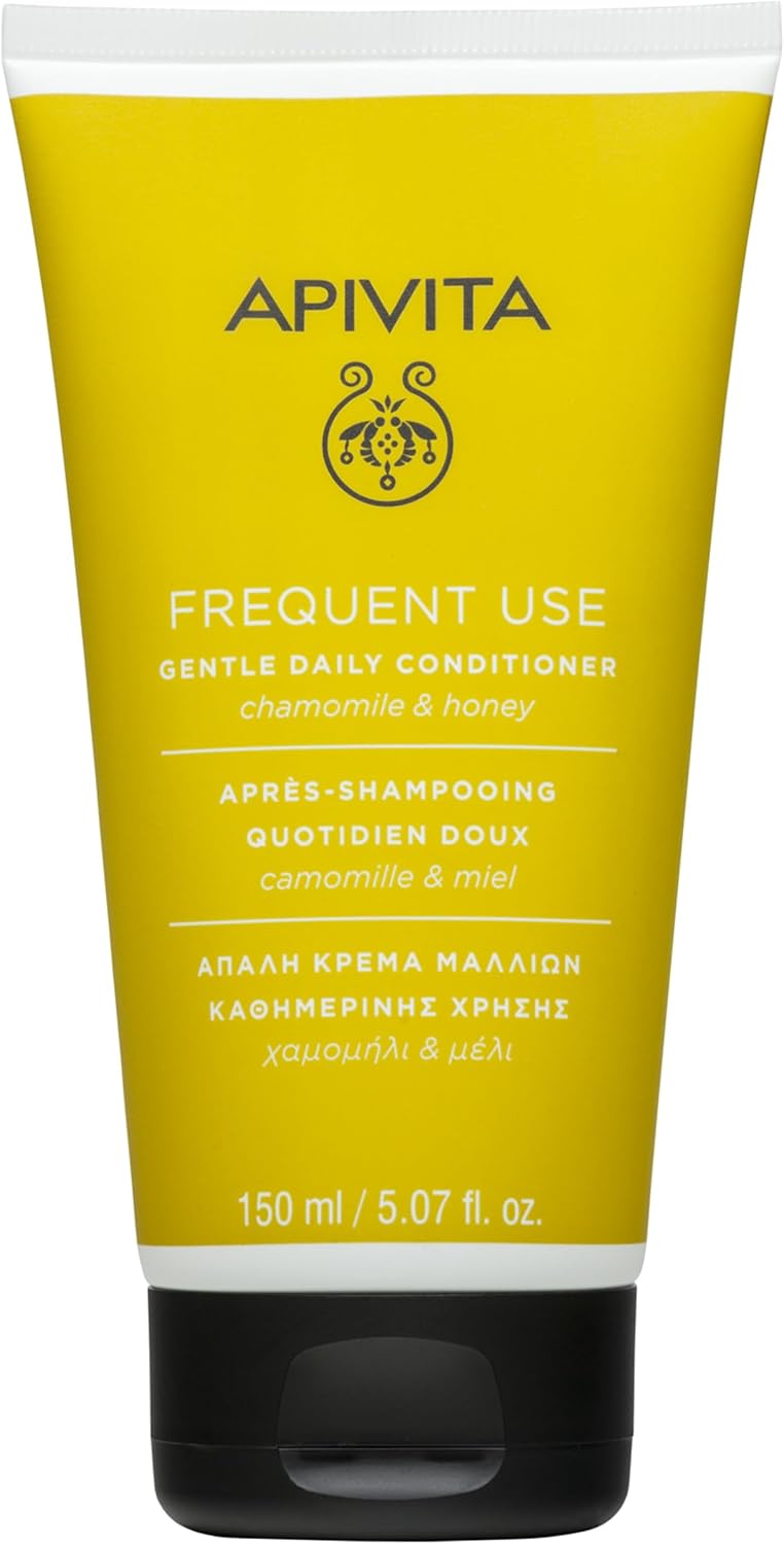 Outdoor Curtains - APIVITA Gentle Daily Hair Conditioner for Men & Women - Hydrates and Boosts Softness & Elasticity While Preventing Breakage and Split Ends - Natural Care With Vitamin E, Chamomile and Rosemary, 5.07 Fl Oz