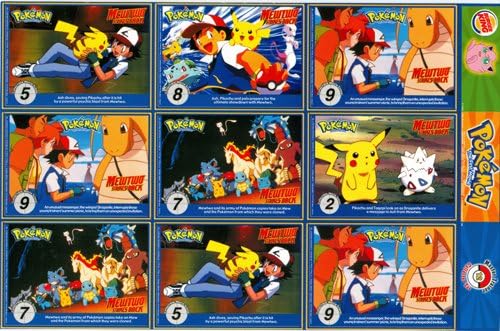 burger king pokemon 1999