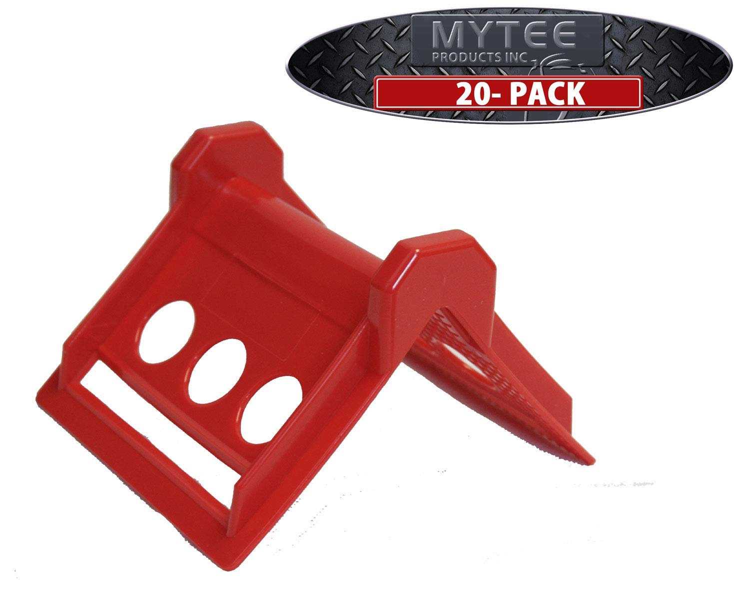(20 Pack) 4" Red Strap Guards - Corner Protectors Flatbed Strap Corner Guard