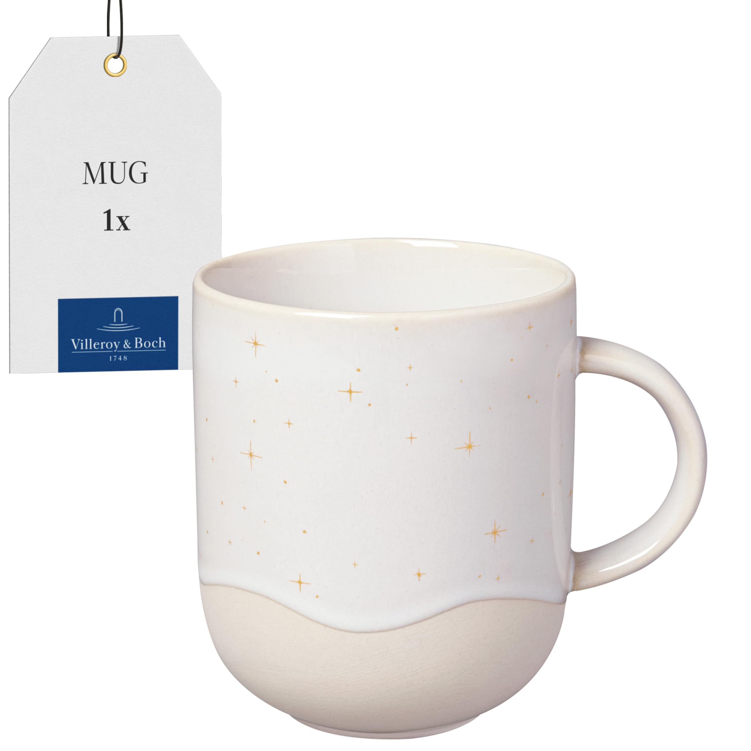 like. by Villeroy & Boch – Winter Glow mug, Christmas decoration in Premium Porcelain — image 1