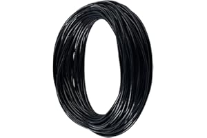 CALFOVERA 10.93 Yards Black Cowhide Cord for Jewelry Making 2MM Genuine Leather String Lace Round Real Leather Cording Rope Braiding Strip Thread for Crafting Necklace Bracelets Wraps Beading