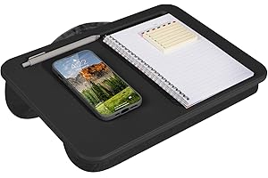 LapGear Compact Lap Desk - Black - Fits up to 13.3 Inch Laptops - Style No. 43108