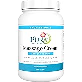 Pura 1st Arnica Therapy 1 Gallon Massage Cream, Arnica Extract, Professional, Massage Therapy, Deep Tissue, Unscented, Hypoallergenic, Natural Ingredients, Skin Hydrating, Moisturizing, for Bruising