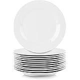 10 Strawberry Street 10.5" Catering Round Dinner Plate, Set of 12