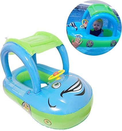 amazon baby float with canopy