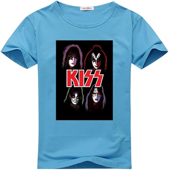 LLtshirt Kiss band Tee shirt, Women's Slim Fit Tshirt