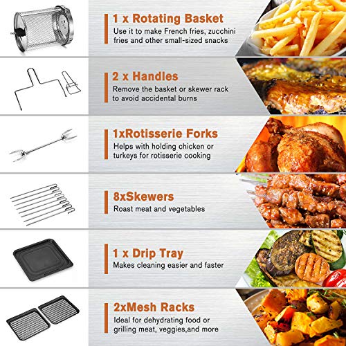 CROWNFUL 9in1 Air Fryer Our Kitchen Madness