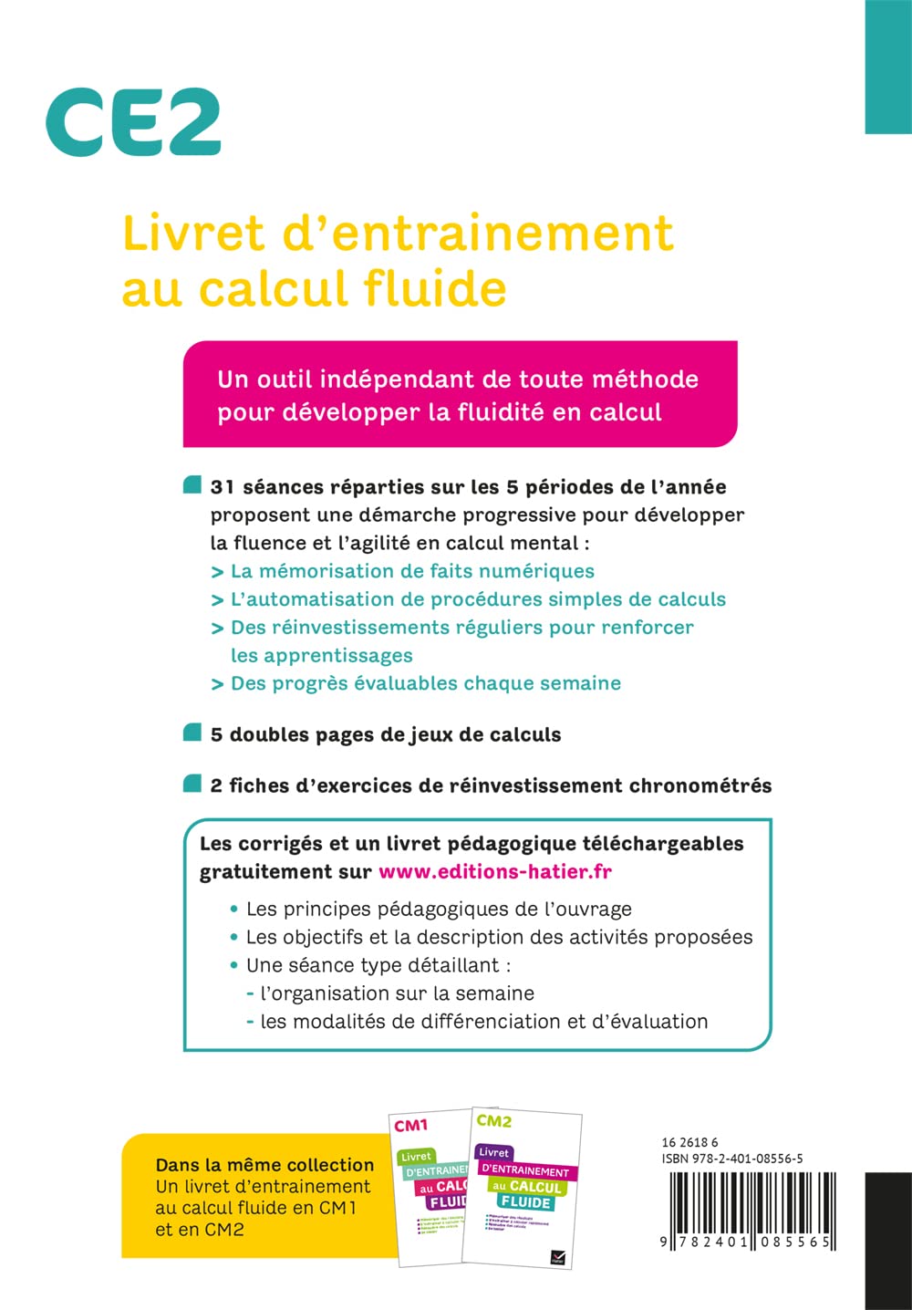 Maths Ce2 Ed 22 Livret D Entrainement Au Calcul Fluide Delaville Xavier Vigier Veronique Radovanovic Alexandra Becqueriaux Myriam Freguis Guylaine Lefort Pascal Amazon Com Books