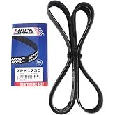 MOCA 7PK1730 EPDM Serpentine Belt Fits 2002-2006 for Honda CR-V 2.4L &amp; for Acura RSX 2.0L