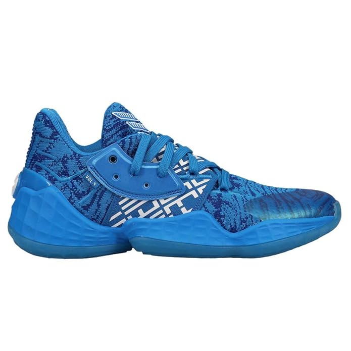 Buy adidas Harden Vol. 4 Shoe Men's Basketball Collegiate Royal/White/Bright Blue at Amazon.in
