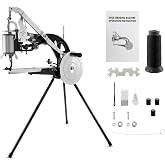 IRONWALLS Leather Cobbler Manual, Heavy Duty Hand Shoe Repair Mending Sewing Machine with Needles, Leather Stitching Sewing Machine for Canvas Cotton Linen, Bags, Cloths, Tents
