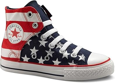 red white blue chuck taylors