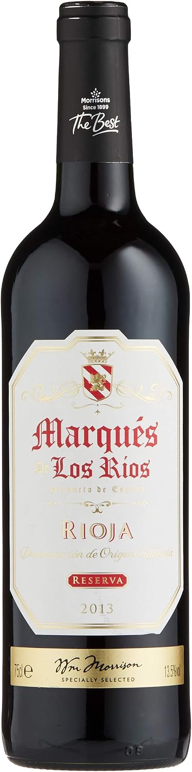 Marques Rios Morrisons The Best Marques De Los Rios Rioja Reserva, 75cl (Spain ...