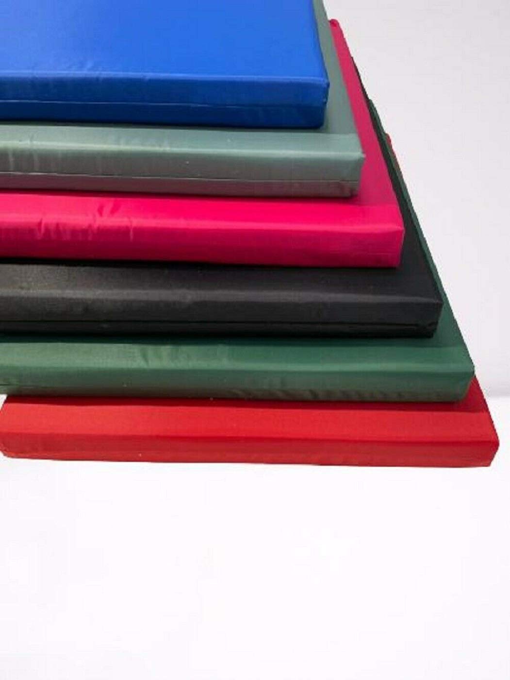 Rattan and Euro Palette Cushions Pallet - Waterproof Furniture Cushions & Pads ASK Customize SIZE- Outdoor Garden Sofa Seat Foam seat Pad patio bench cushion (Blue 50CM X 50CM X5CM)