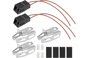 UOIENRT ERR117 Range Stove Element Plug 2 Packs, Receptacle Block Terminal Kit, Replacement for Whirlpool Kenmore Electric Stove Range Burner Receptacle Kit 330031 814399, 5303935058, RR109