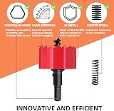GARHWAL 80 mm Bi-Metal Hole Saw with Arbor & Pilot Bit for Wood Plywood Plastic view 2