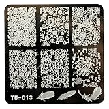 Willtoo 2016 DIY Nail Art Image Stamp Stamping Plates Manicure Template 04