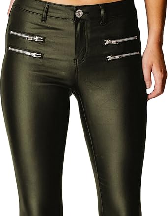 leather skinny fit jeans