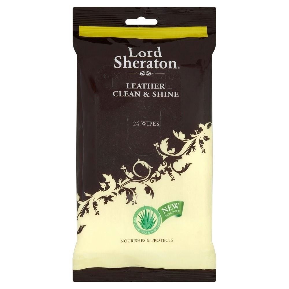 Lord Sheraton ECO Leather Wipes (24) - Pack of 6