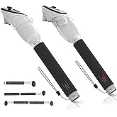 Hibloks 3 in 1 Handle Attachments Compatible with Meta Quest 3 / Oculus Quest 3S Controller, Beat Saber/Baseball/Golf Club/VR Gorilla Tag Long Arms Grips for Meta Quest 3/3S Accessories