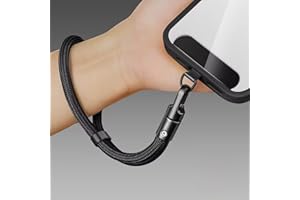 Anti-Theft Phone Lanyard 360 Degree Rotatable With Adjustable Self-Locking Buckle Wrist Strap for Daily Travel Commuting