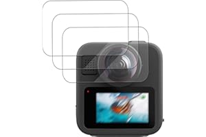 BOVUGAC [3 Pack] Screen Protector for GoPro Max2 Tempered Glass Film, Screen Protector for GoPro Max2 360, Anti-Scratch & Sen
